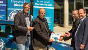 AfD-Diesel-Mobil startet Deutschland-Tour in Augsburg